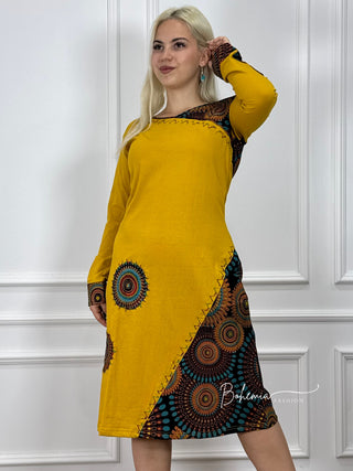 Karcsúsított pamutruha