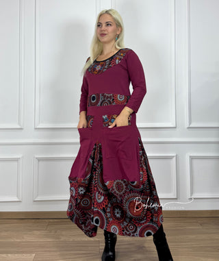 Ruha buggyos szoknyarésszel