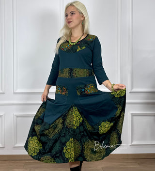 Ruha buggyos szoknyarésszel