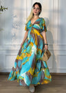 Turquoise/Yellow