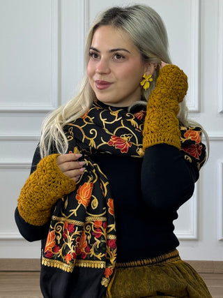 Kézműves gyapjú kézmelegítő