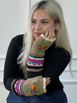 Kézműves gyapjú kézmelegítő