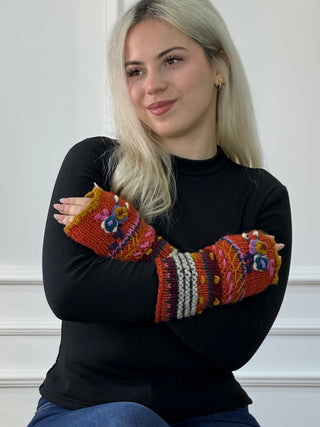 Kézműves gyapjú kézmelegítő