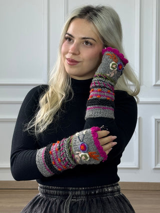 Kézműves gyapjú kézmelegítő