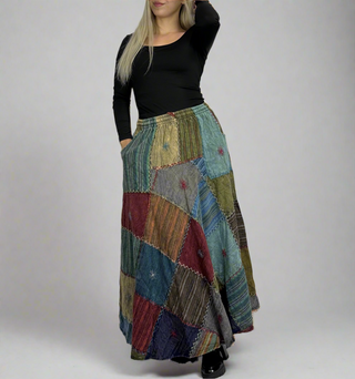 Patchwork szoknya