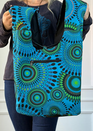 Mandala mintás pamut válltáska