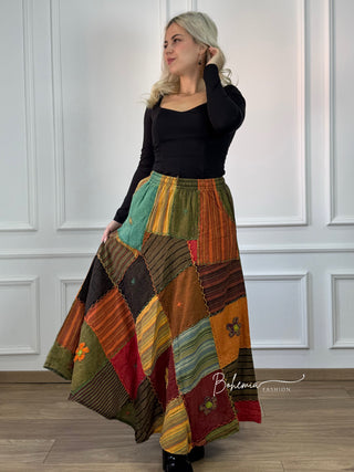 Patchwork szoknya