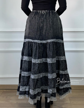 Csipkés hosszú szoknya