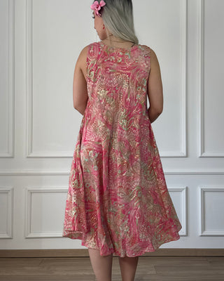 Széles pántos rövid ruha