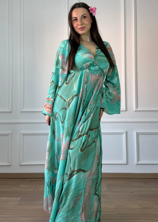 Hosszú ujjú indiai ruha