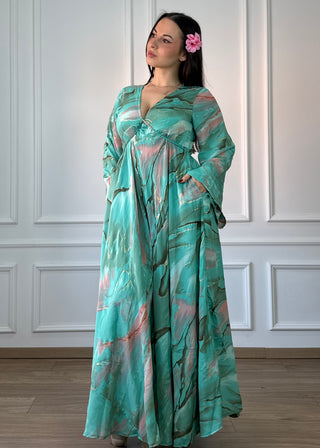 Hosszú ujjú indiai ruha