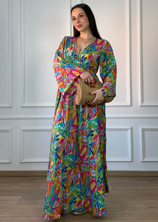 Long sleeve Indian dress
