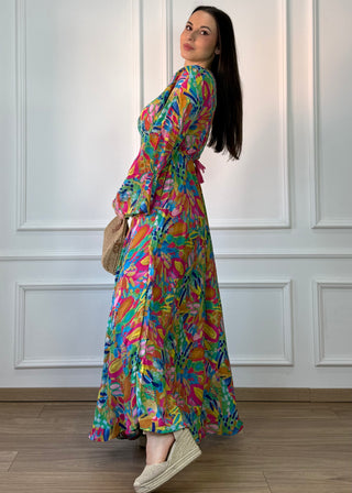 Long sleeve Indian dress