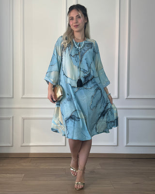 A-vonalú tunika ruha