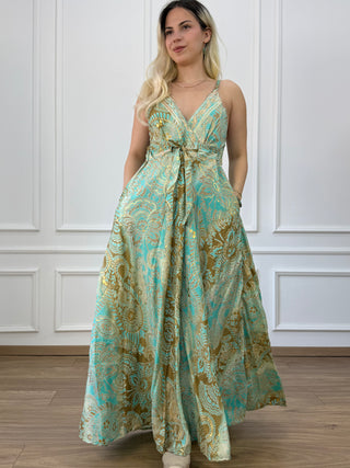 Strappy maxi dress