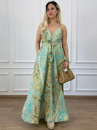 Strappy maxi dress