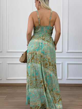 Strappy maxi dress