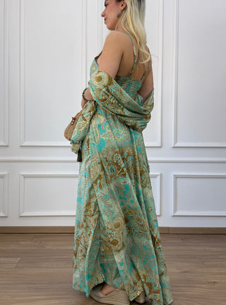 Strappy maxi dress
