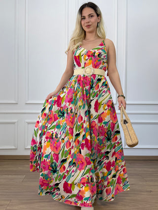 A-vonalú zsebes maxiruha