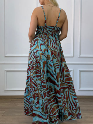 Strappy maxi dress