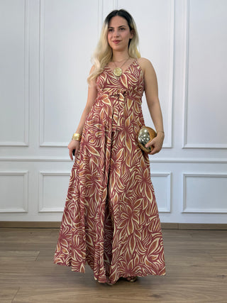Strappy maxi dress