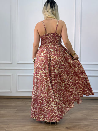 Strappy maxi dress