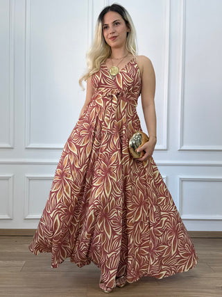 Strappy maxi dress