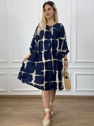 A-vonalú tunika ruha