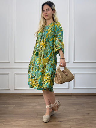 A-vonalú tunika ruha