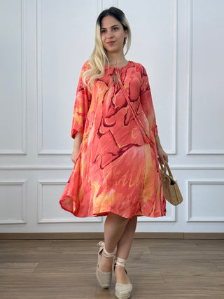 A-vonalú tunika ruha