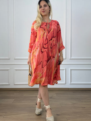 A-vonalú tunika ruha