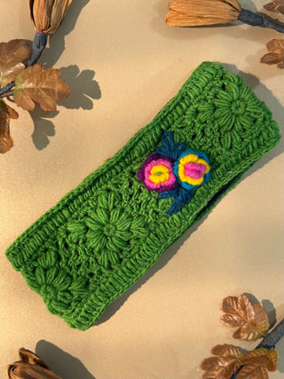 Handcrafted wool hand warmer