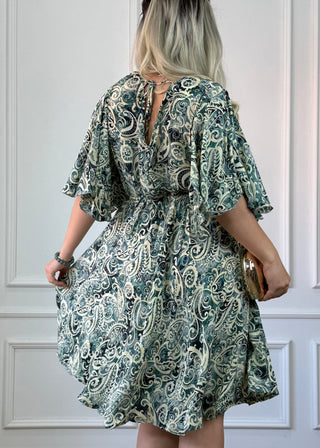 Lepke ujjú rövid ruha