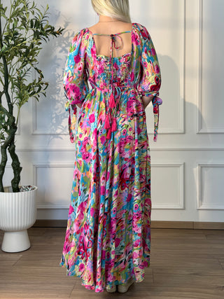 Long sleeve Indian dress