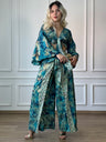 Turquoise/Dark blue