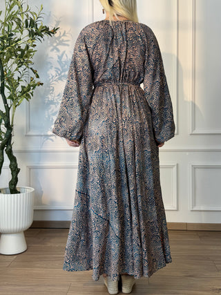 Long sleeve Indian dress