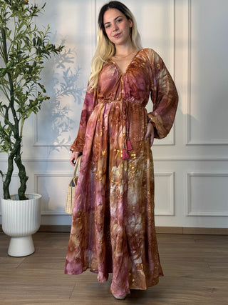 Long sleeve Indian dress