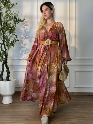 Long sleeve Indian dress