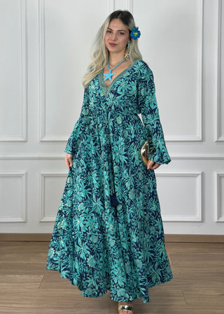 Hosszú ujjú indiai ruha