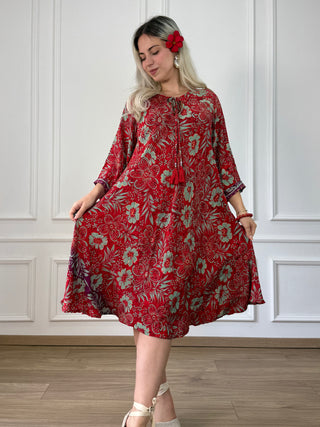 A-vonalú tunika ruha